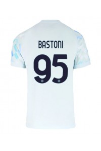 Fotbalové Dres Inter Milan Alessandro Bastoni #95 Venkovní Oblečení 2025-26 Krátký Rukáv
